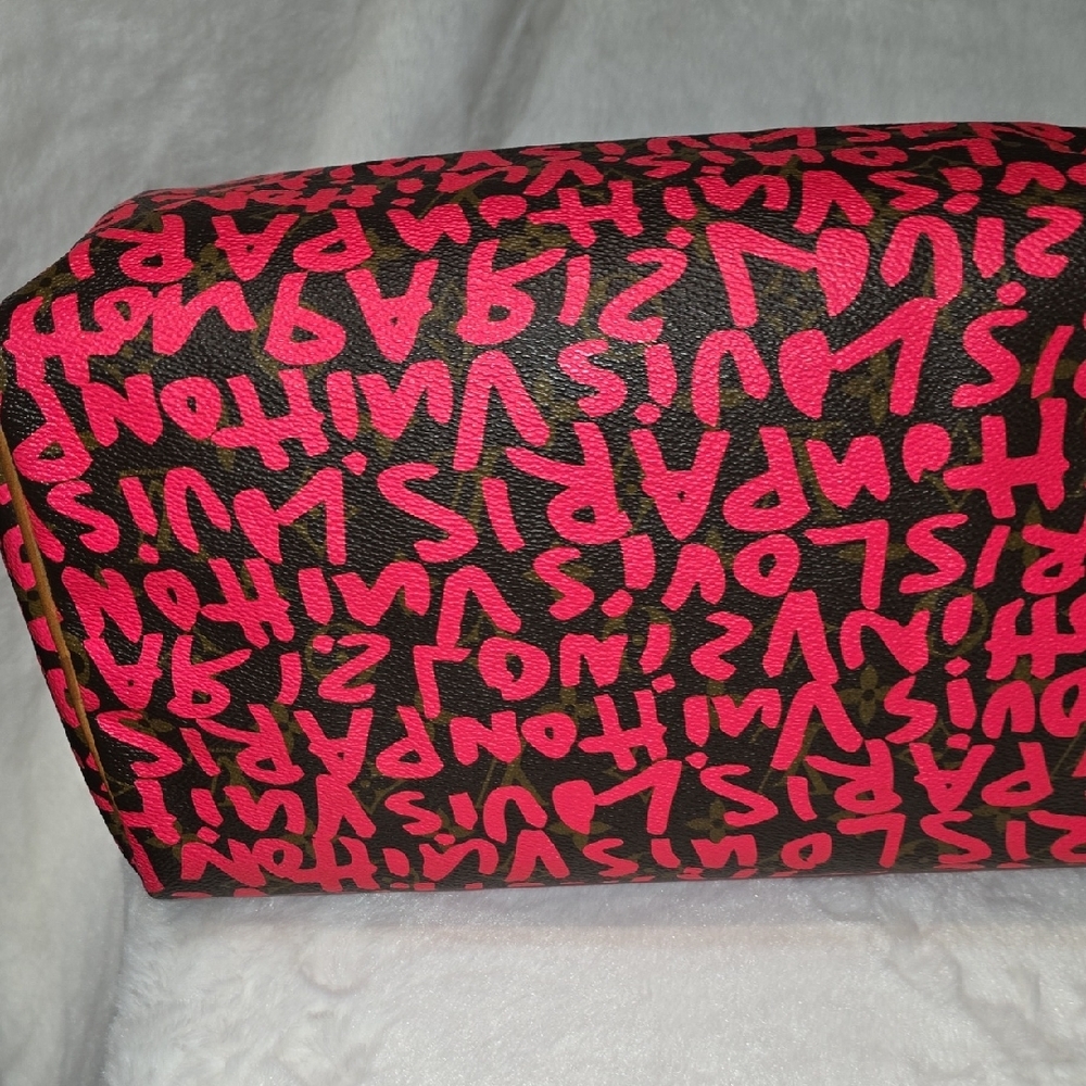 Louis VUITTON GRAFFITI SPEEDY 30 - Picture 7 of 15